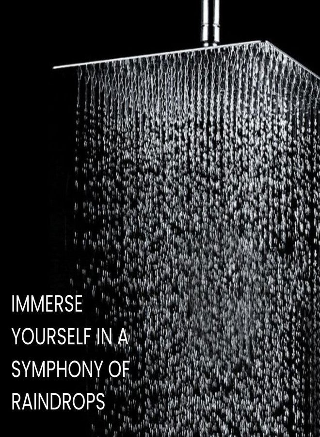 SAMANEA RS88 Rain shower 8 inch x 8 inch without arm (ABS, Chrome) - Image 4
